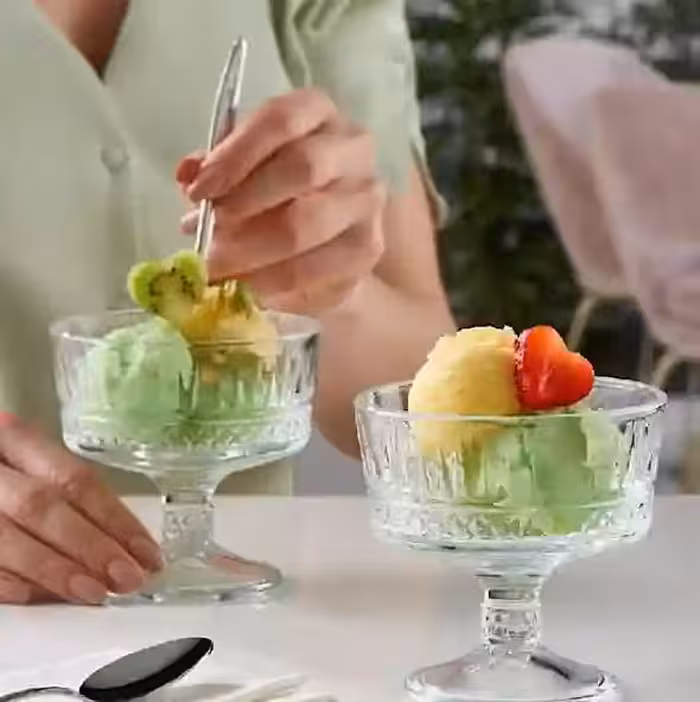 بستنی خوری الیسا دایموند 240 میلی 6 عدد کد DM036