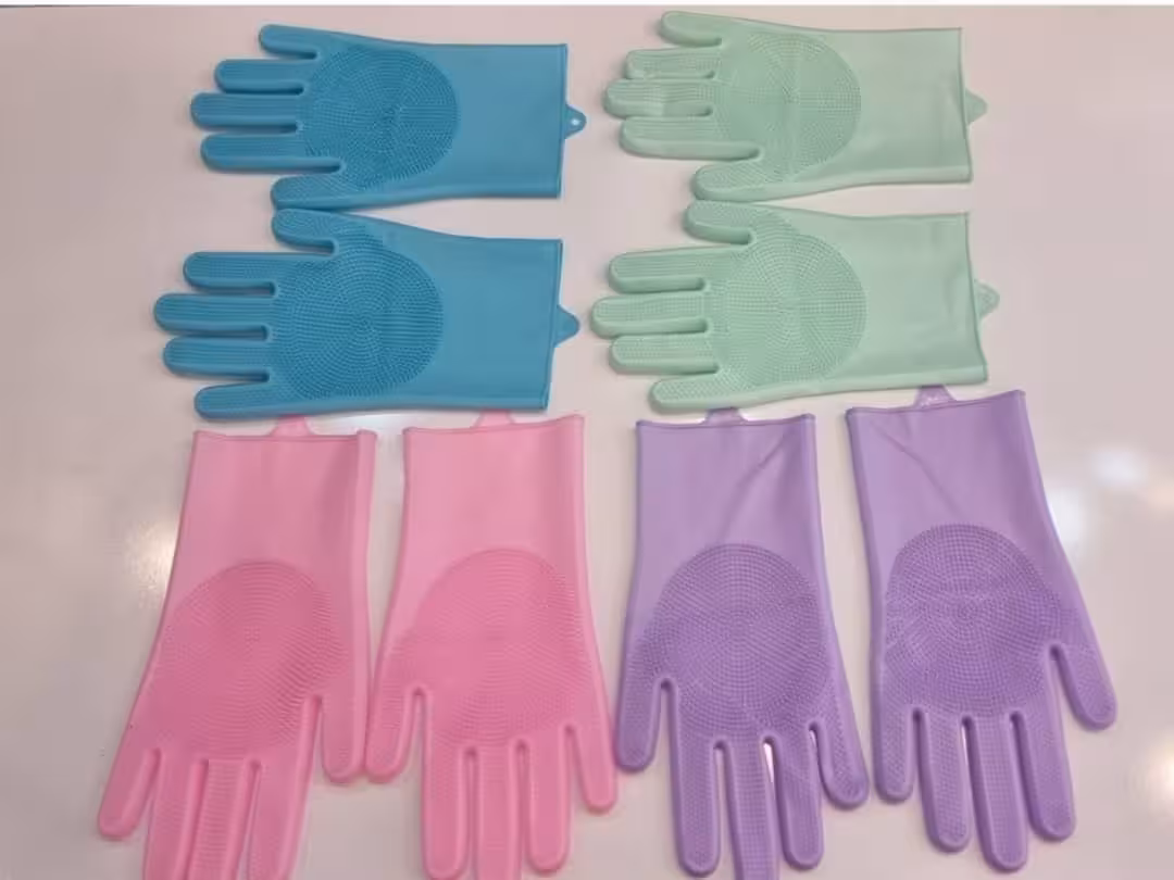 دستکش سیلیکونی پرز دار