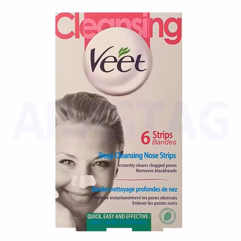 چسب بینی ویت veet پاکسازی عمیق بسته 6 عددی