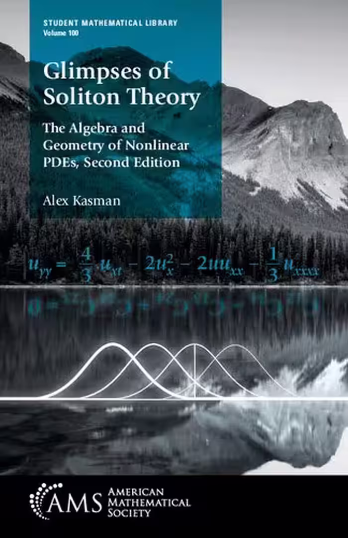 خرید و دانلود نسخه کامل کتاب Glimpses of Soliton Theory: The Algebra and Geometry of Nonlinear PDEs