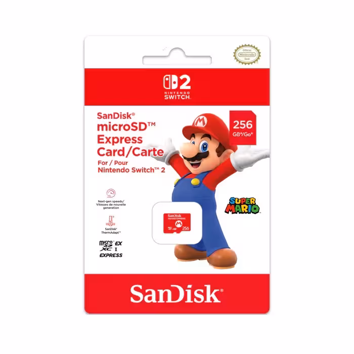 خرید کارت حافظه Nintendo Switch 2 SanDisk 256GB با بهترین قیمت