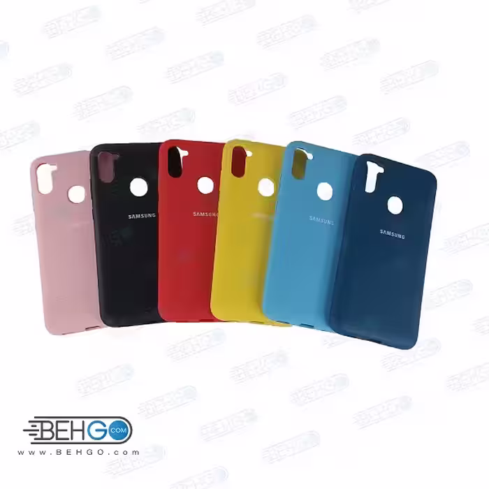 قاب سیلیکونی A11 و M11 کاور محافظ مدل سیلیکون M11 قاب گوشی سامسونگ A11 مناسب سامسونگ Silicone Case Samsung M11 / A11