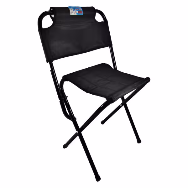 صندلی سفری تکیه گاه دار (تاشو، ابر دار)