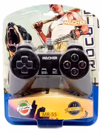 دسته بازی سیمی Macher مدل MR-55 مشکی