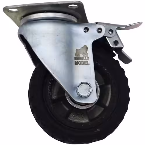 چرخ کفیدار گوریلا مدل ترمز دار کد YPT-GARDAN-115*33MM