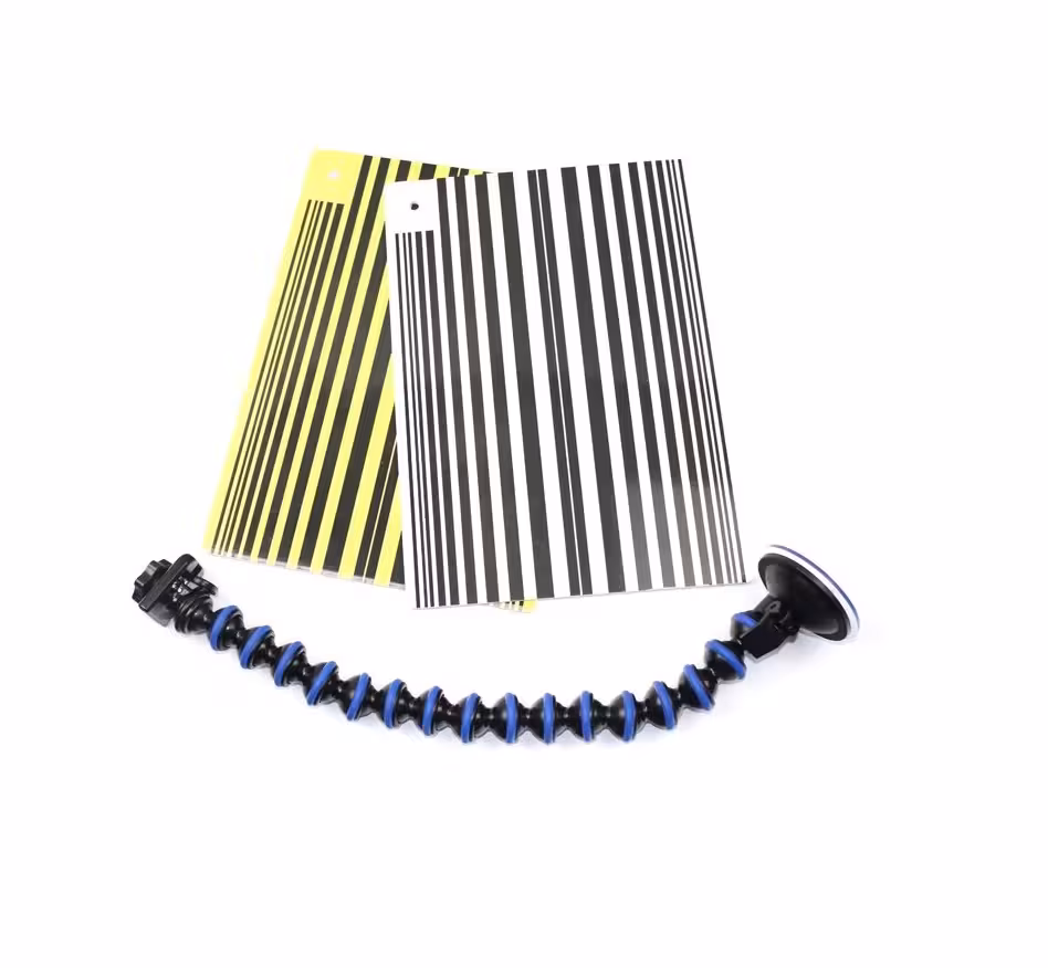 آینه صافکاری همراه با پایه