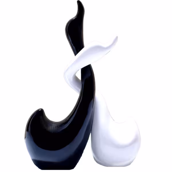 مجسمه مدل قو مجموعه 2 عددی