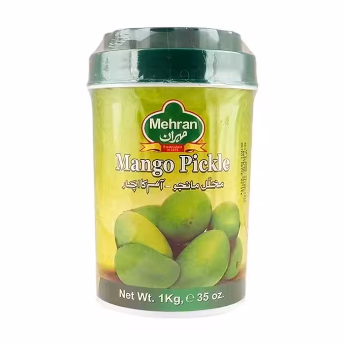 ترشی انبه خالص روغنی مهران یک کیلوگرمی