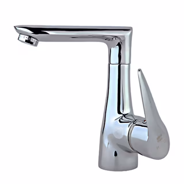 شیر روشویی متحرک راسان مات مدل رابیت