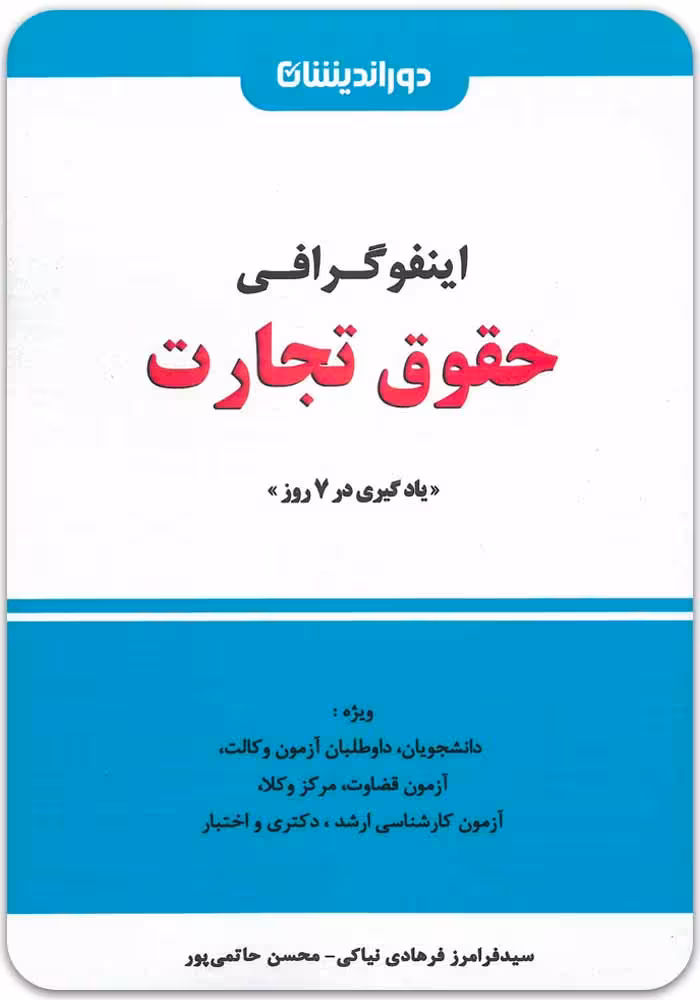 اینفوگرافی حقوق تجارت [فرهادی و حاتمی‌پور]