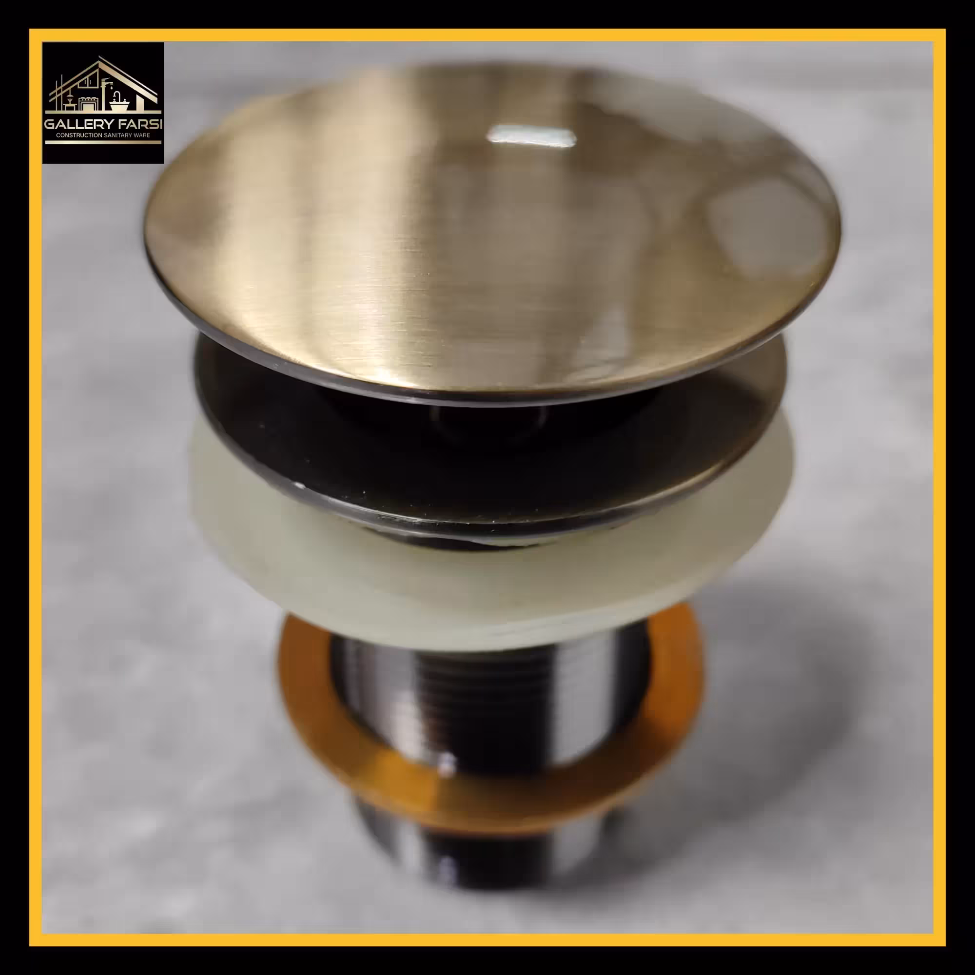 سیفون روشویی اتومات زیتونی