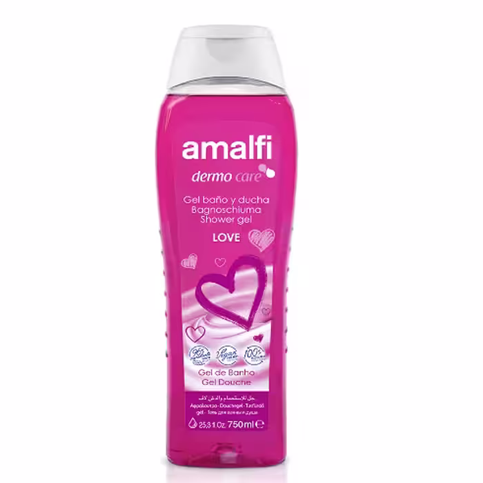 شامپو بدن آمالفی لاو  AMALFI SHOWER GEL LOVE حجم 750 میل