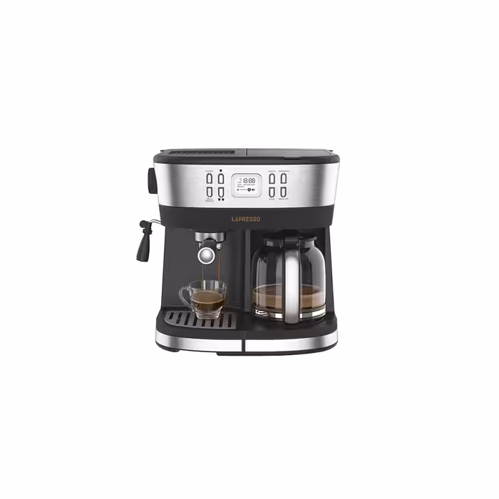 دستگاه قهوه و اسپرسوساز لپرسو Lepresso LPCFFM0002 2IN1 espresso machine