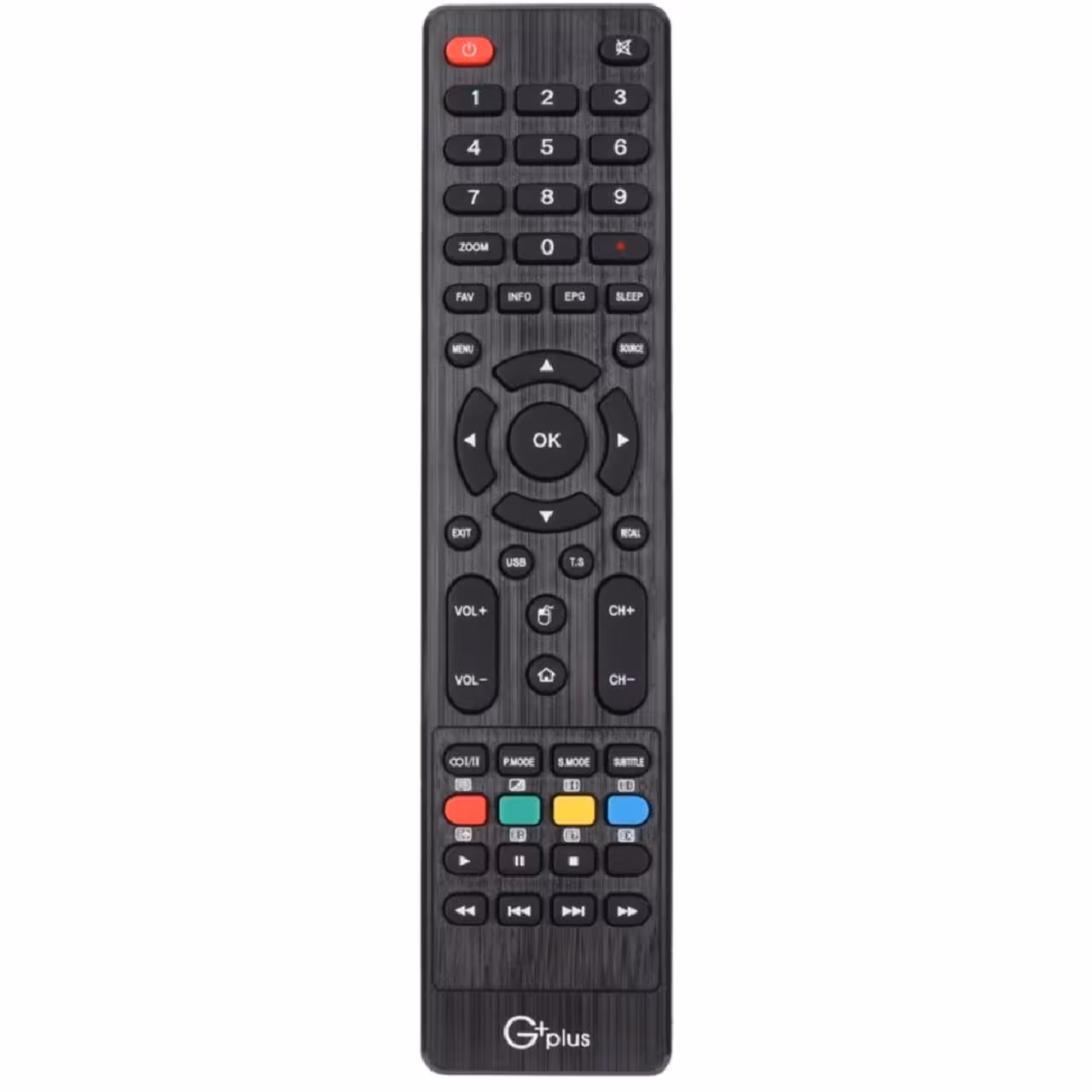 ریموت کنترل تلویزیون جی پلاس مدل رکورد دار
