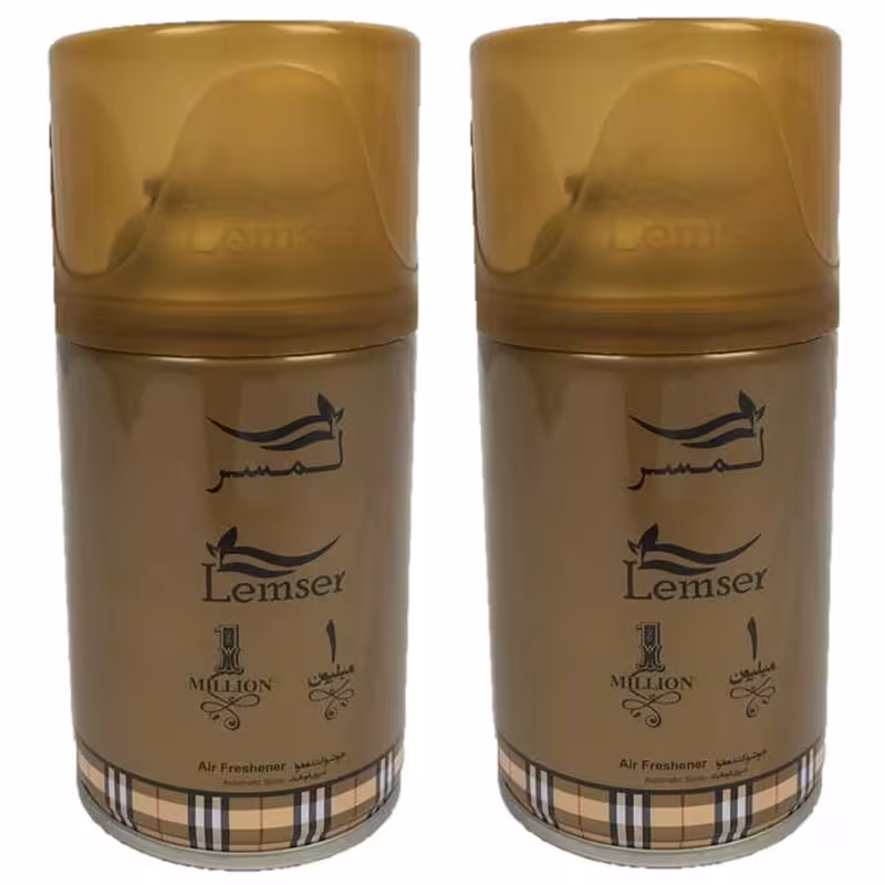 اسپری خوشبوکننده هوا لمسر مدل 1 میلیون حجم 250 میلی لیتر مجموعه 2 عددی | کالا مکس
