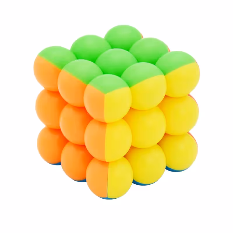 مکعب روبیک 3 در 3 وای جی مدل توپی