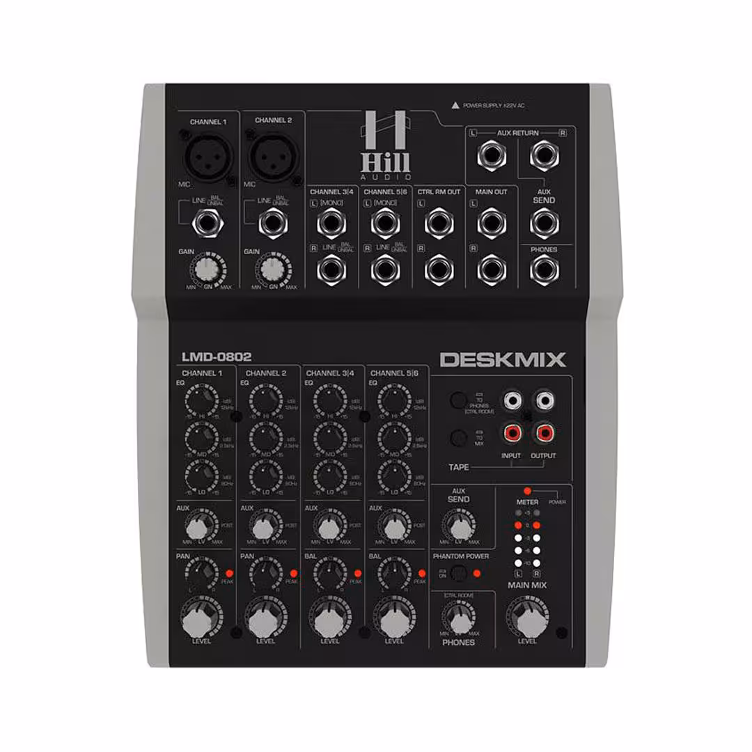 میکسر آنالوگ Hill Audio LMD802