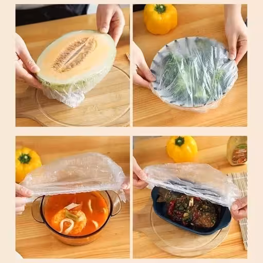 درپوش یکبار مصرف ظرف و میوه (کلاه یکبار مصرف - محاف یکبارمصرف)