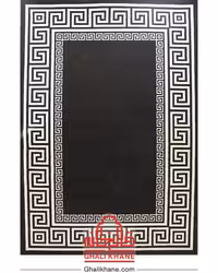 گلیم فرش ماشینی ساوین کد 4093 طرح ورساچه