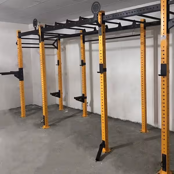 سازه کراسفیت سه دهنه حرفه ای Professional three-hole crossfit structure