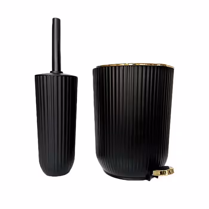 ست سطل پدالی و فرچه همارا مدل زبرا | کالا مکس