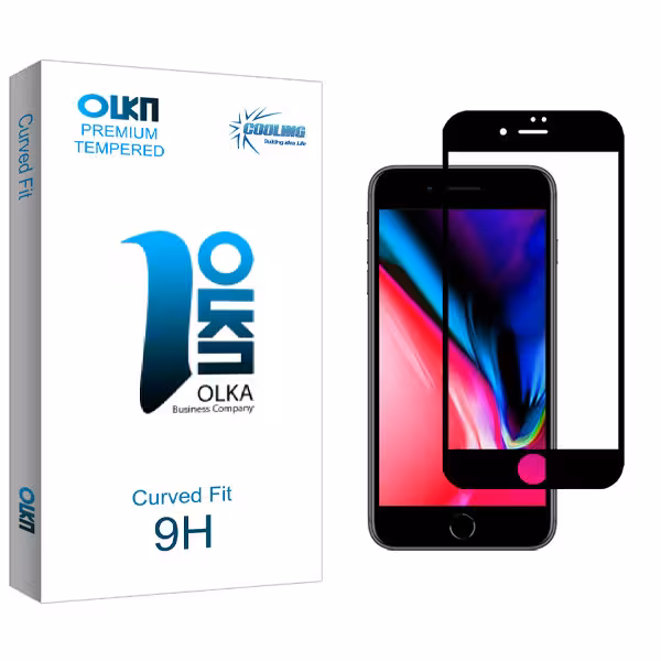 محافظ صفحه نمایش کولینگ مدل Olka glass مناسب برای گوشی موبایل اپل iPhone 8 Plus