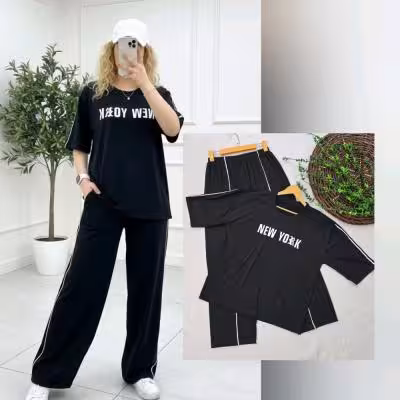 ست تیشرت شلوار اسپان نیویورک