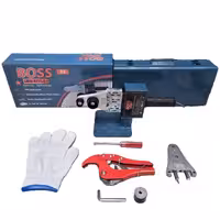 دستگاه اتو لوله باس مدل 32C ظرفیت 1800 وات با لوازم کامل