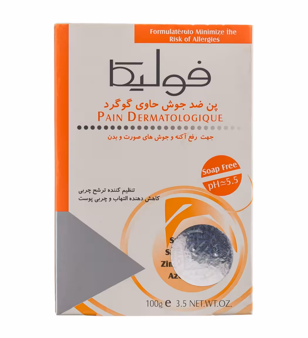 پن ضد جوش گوگرد پوست چرب و آکنه دار فولیکا