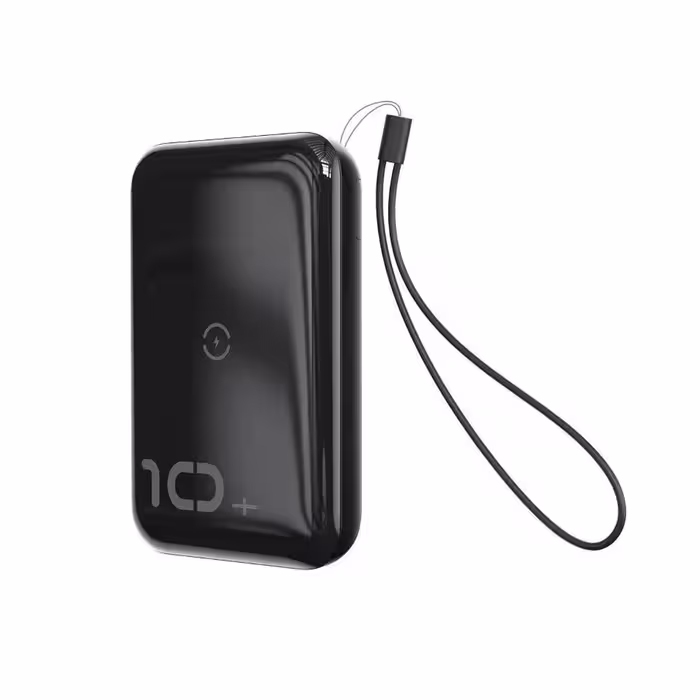 پاوربانک وایرلس 10000 میلی آمپر بیسوس Baseus Mini S Bracket PPXFF10W-01 طراحی مینی