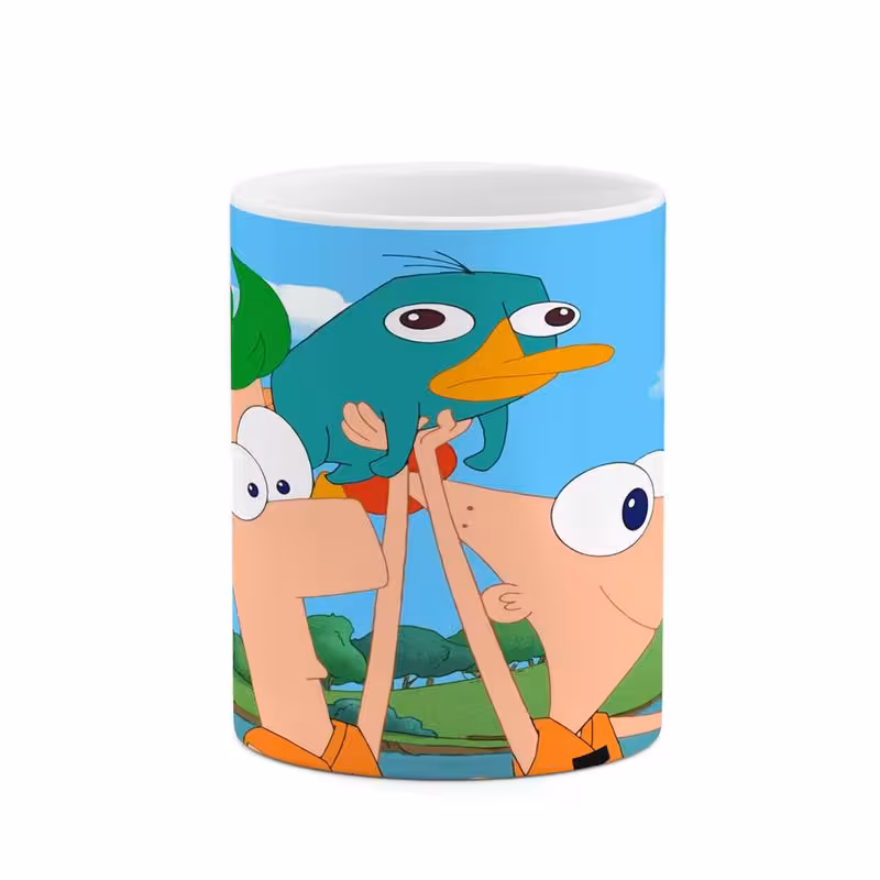 ماگ چیتوکالا مدل کارتون Phineas And Ferb کد mgh22914