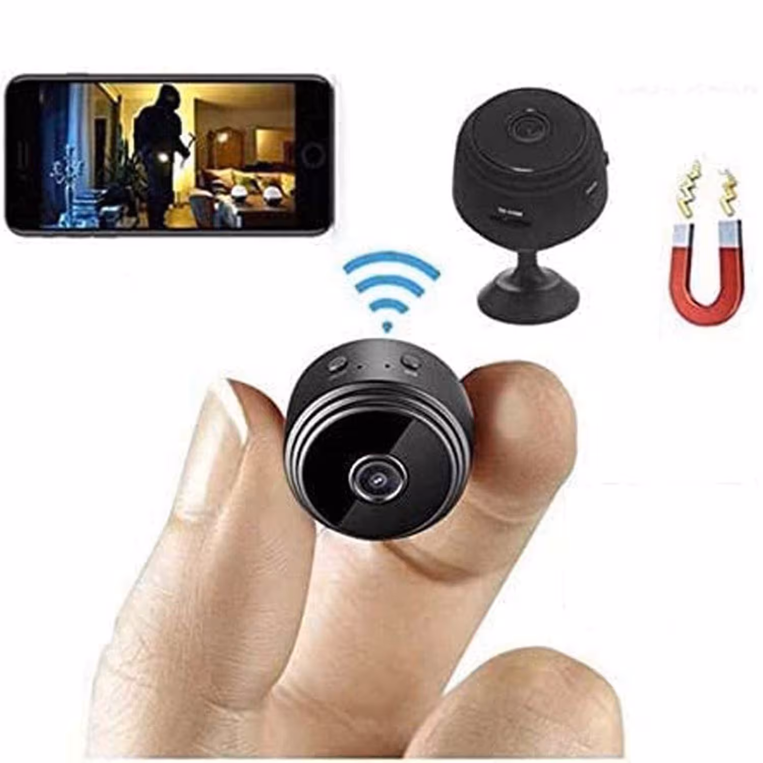 دوربین امنیتی A9 HD 1080P Mini Camera Wireless Wifi Security Night Vision Motion