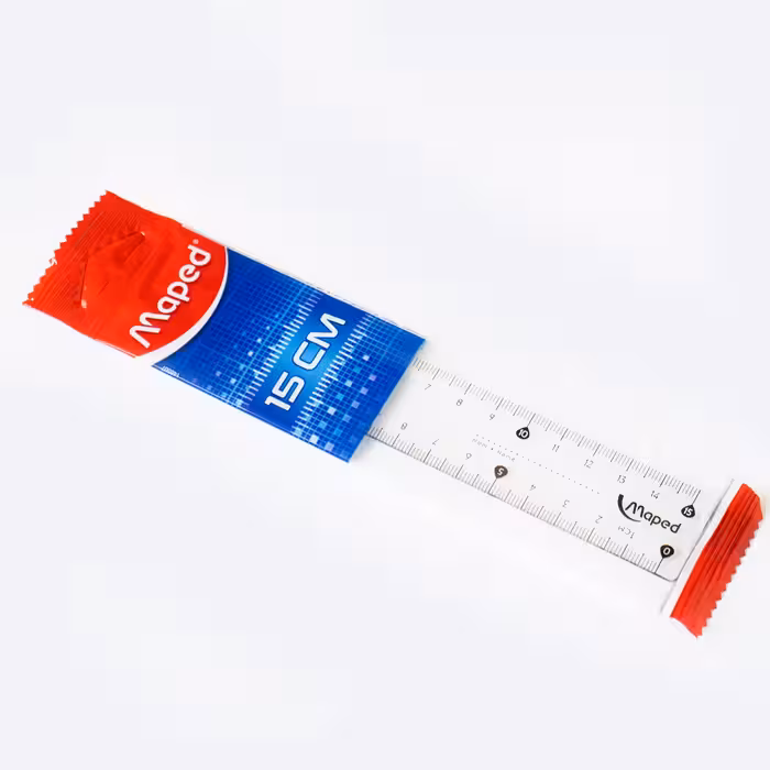 خط کش 15 سانتی متری شفاف مپد (Maped)