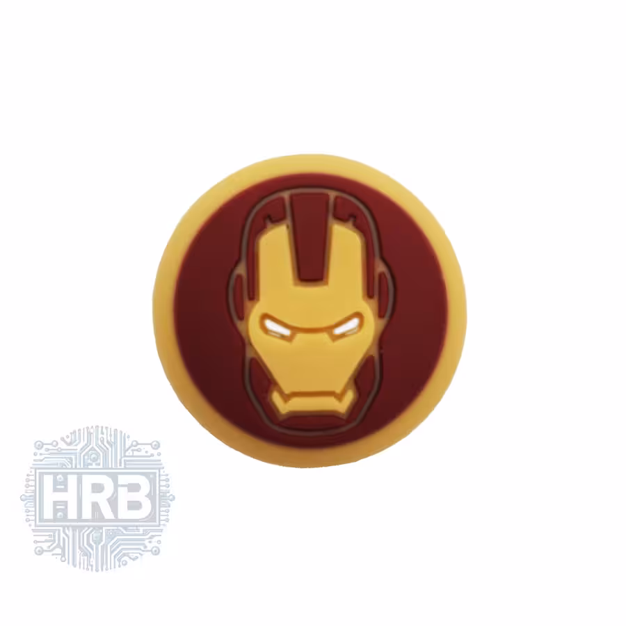 روکش آنالوگ دسته طرح Iron Man بسته 1 عددی