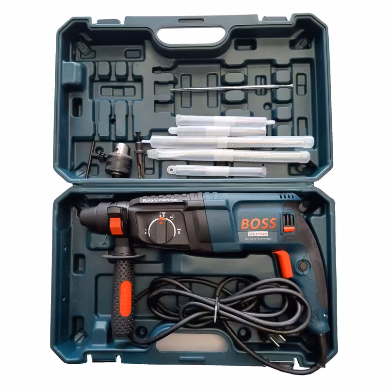 مجموعه 9 عددی دریل بتن کن باس مدل New 26sre | کالا مکس