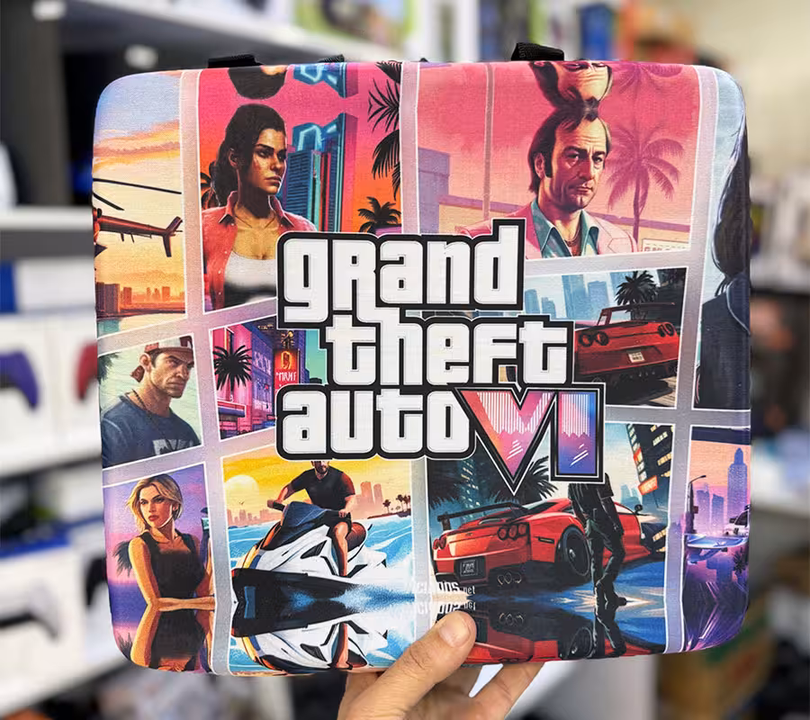 کیف حمل پلی استیشن 4 طرح دزد بزرگ GTA