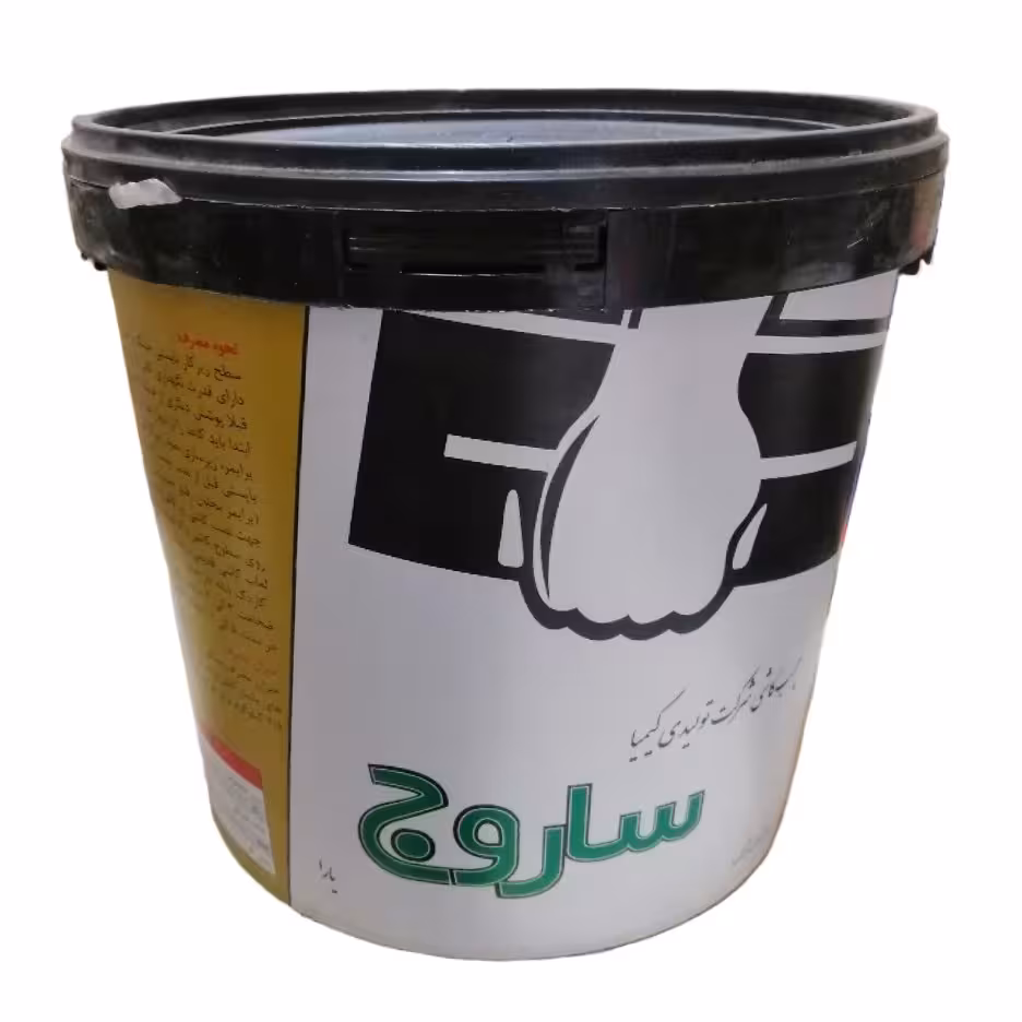 چسب کاشی خمیری دبه 125 کیلوی ساروج 