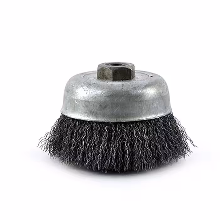 فرچه سیمی کاسه ای افشان 7.5 سانتی متر