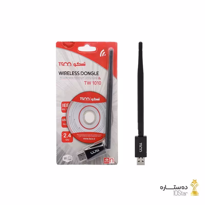 کارت شبکه USB و بی سیم تسکو مدل TSCO TW1010