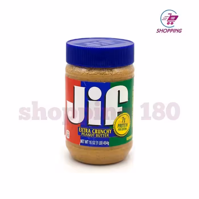 کره بادام زمینی جیف 454 گرم