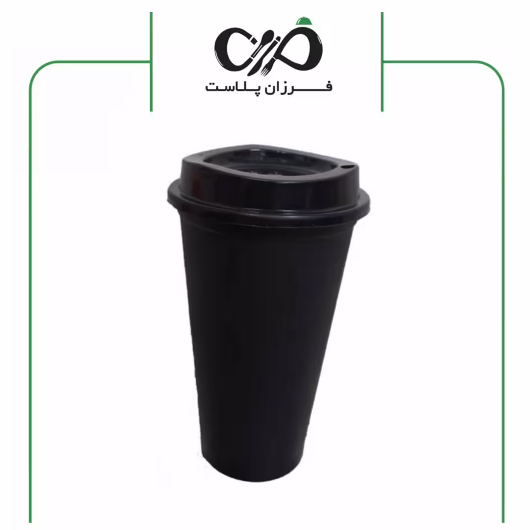 لیوان بیرون بر 500CC با درب Takeaway (10عددی)