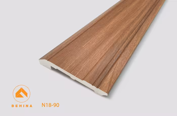 قرنیز 13.5 سانت روی سنگی رنگ آکاژور شاخه 3 متری کد N18-90