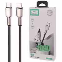 کابل دوسر Type-C ارلدام مدل EC-PD01C با قابلیت شارژ سریع و طول 1 متر