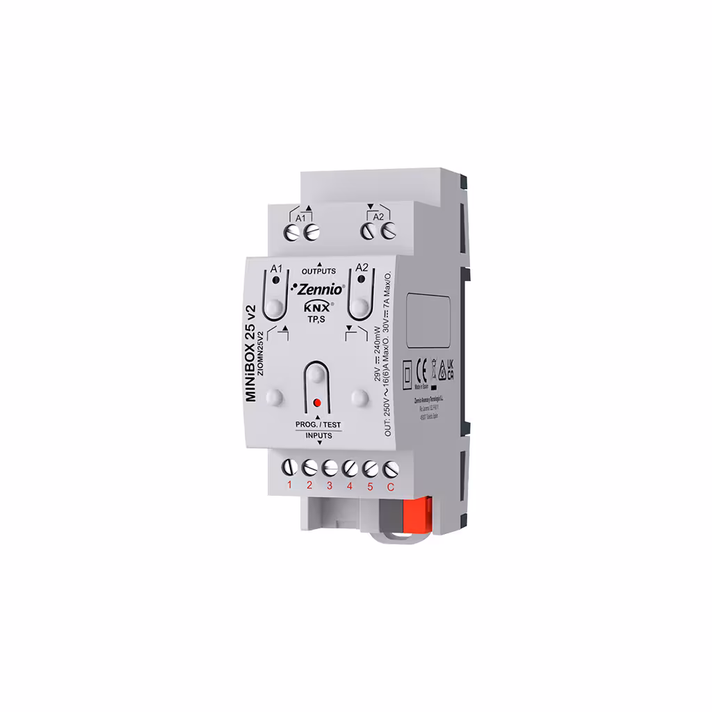 رله Minibox زنیو مدل ZIOMN25V2