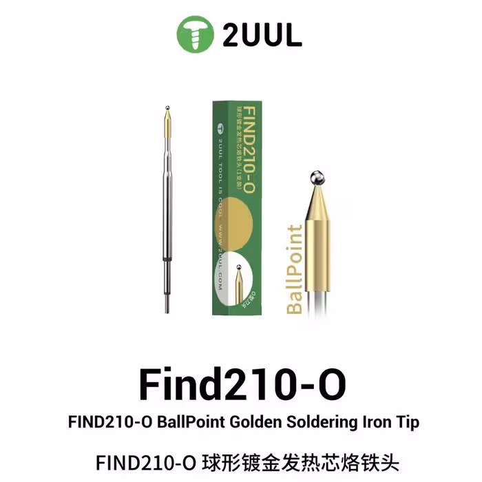 نوک هویه تخصصی پایه سازی کانکتور 2UUL FD15 (C210)