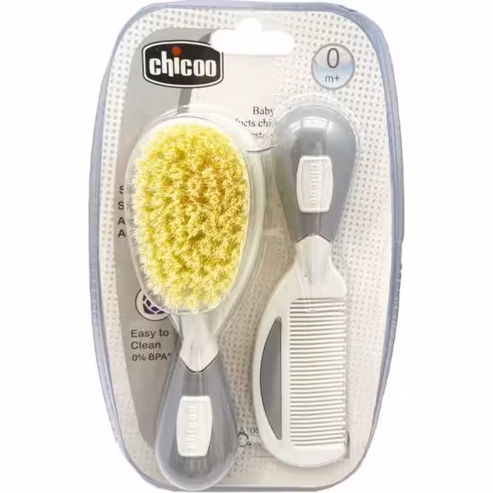 شانه و برس کودک و نوزاد مویی چیکو Chicco baby and baby comb and brush