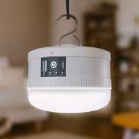 چراغ شارژی آویز دار 80 وات با امکان پاور بانک