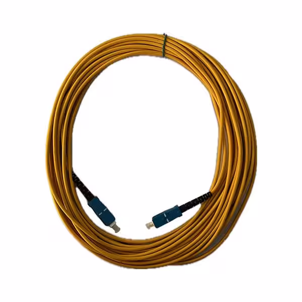 کابل فیبر نوری تک حالت فیبر نوری، SC به SC، 3 متر سیمپلکس، R&amp;M (10متری)