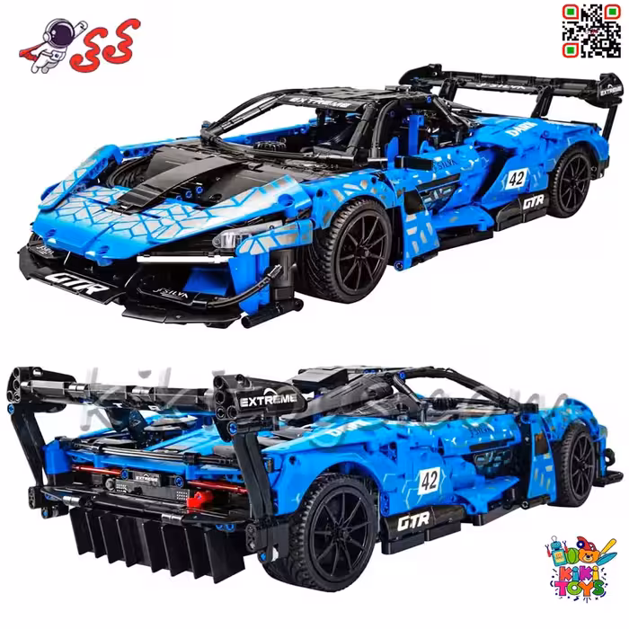 لگو تکنیک ماشین مک لارن سنا مدل McLaren Senna GTR C63003 مقیاس 1:10 برند CaDA
