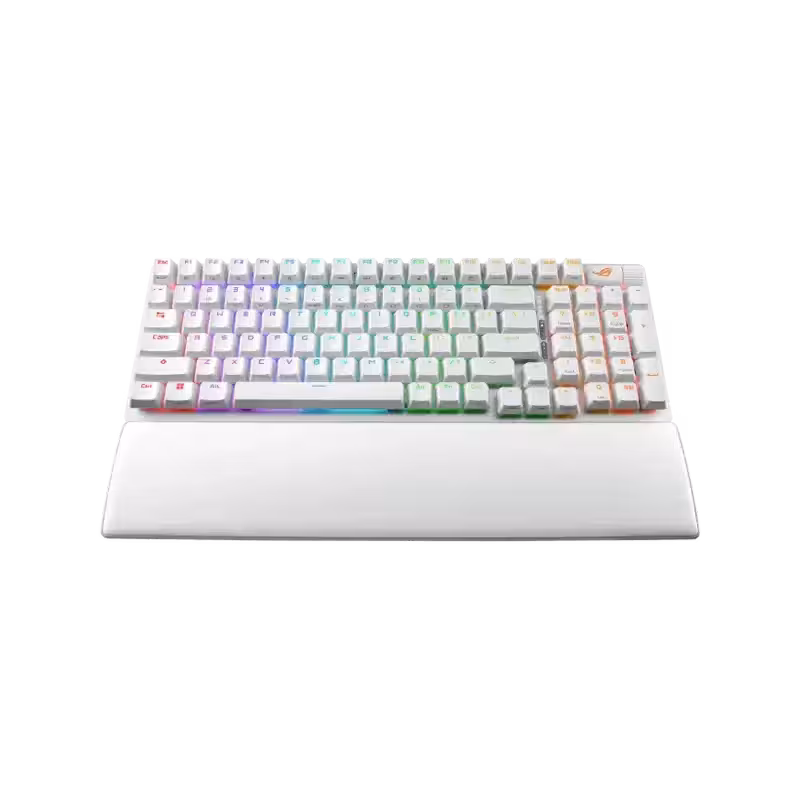 ASUS ROG Strix Scope II 96 WL WHT | با سوییچ NX و نورپردازی